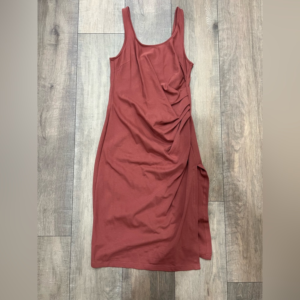 Kittenish Pink Asymmetrical Sheath Dress Size Large
